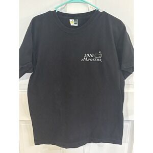 2010 Masters Black Tshirt Medium USA Champions List
